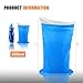 KOONEW Disposable Urine Bags Portable Outdoor Emergency Pee Bags for Kids Men Women,Super Absorbent Urinal Bag for Traveling and Emergency 12 Pcs