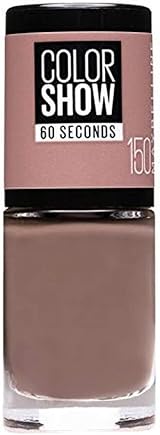 Maybelline Color Show Nail Polish Mauve Kiss 7 ml Transparent Gel-based