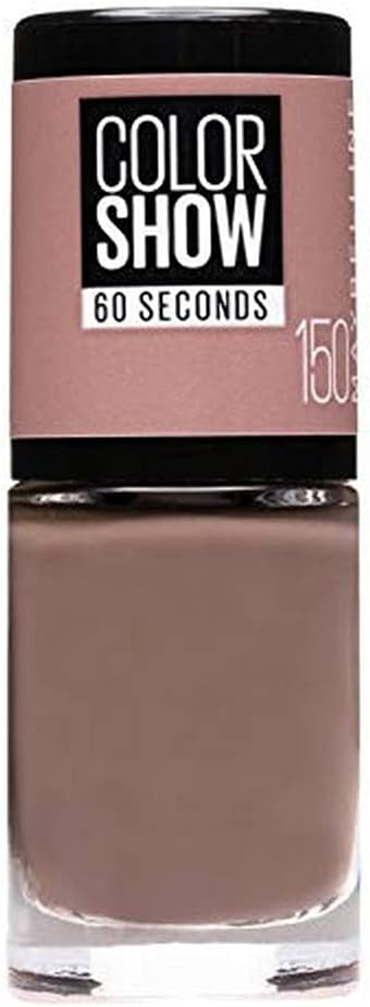 Maybelline Color Show Nail Polish Mauve Kiss 7 ml Transparent Gel-based