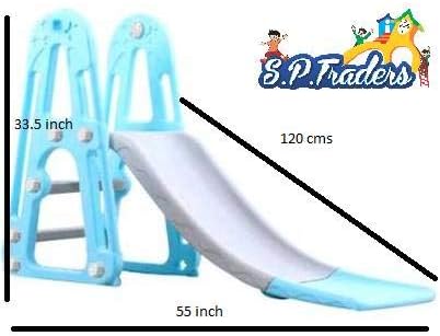 SP Traders Garden Slide for Kids - Super Prime Slider with Extended Buffer Zone- Super Prime Slider with Extended Buffer Zone (Slide)