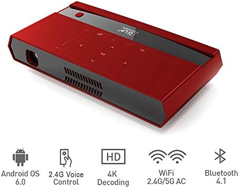 4kプロジェクター実用アンドロイド6 0 0インチの主導ホームシアターサポートのhdmi Usbパソコンゲームホーム シアター エンターテイメント ゲームパーティーブラック Hdプロジェクター Ckstonelimited Co Uk