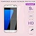 LeYi Compatible with Galaxy S7 Case with Glass Screen Protector [2 Pack], Glitter Bling Girls Women [PC Silicone Leather] Dual Layer Heavy Duty Phone Case for Samsung Galaxy S7 (2016) TP Rose Gold