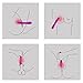 ZEMALIA Rudy Vibrators G-Spot Stimulate Massagers Sex Toys for Couple's Masturbator, Red