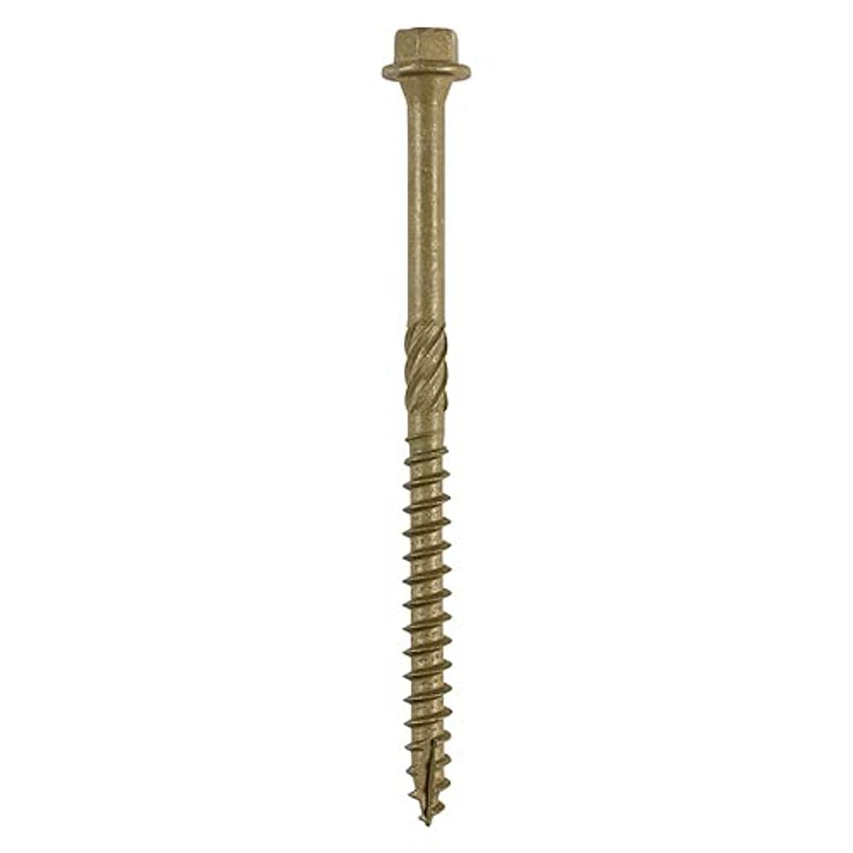 TIMCO Timber Screws – Hex Head – Exterior Green – 6.7 x 225 - Box of 50