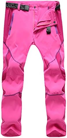 Ynport Womens Thin Softshell Climbing Hiking Pants Outdoor Lightweight Fast Dry Breathable Trousers