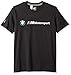 PUMA Mens BMW M Motorsport Team Logo Tee, Puma Black, XL