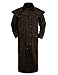 Outback Trading Company Unisex 2056 Stockman Waterproof Breathable Extra-Long Cotton Oilskin Duster Coat, Bronze, Large