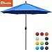 EliteShade 9Ft Umbrella Patio Outdoor Table Umbrella,Blue