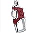 Key Chain 2 Key Rings Stainless Steel Heavy Duty Car Keychain for Men and Women - Wine with Gift Box