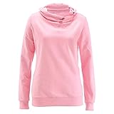 Hattfart Women Tunic Hoodies Long Sleeves Solid