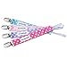 HouseCraft Pacifier Clip - 4 Pack of Pacifier Clips for Girls, Pacifier Holder & Teether Holder - Pacifier Leash for Baby Toys - A Baby Necessity - Binky Clip Colors: Pink, Purple, Hot Pink, Blue primary