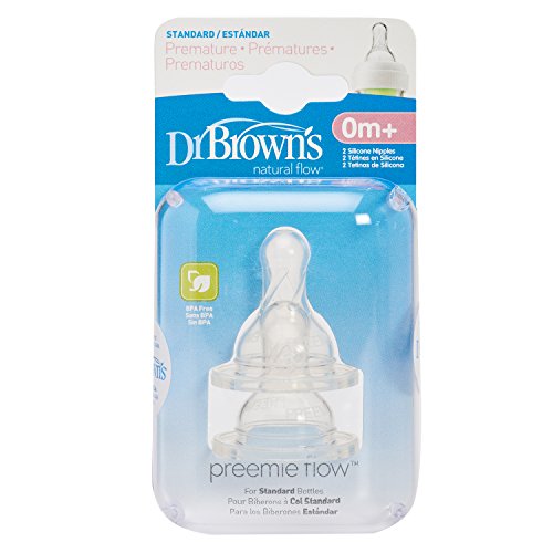Dr. Brown's Original Nipple, Preemie (0m+), 2-Pack