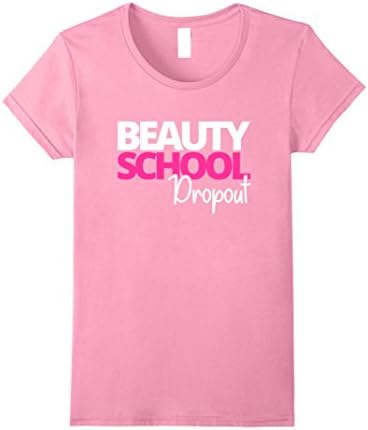 Womens Beauty School Dropout Tee Grease Shirt Ladies Medium Pink