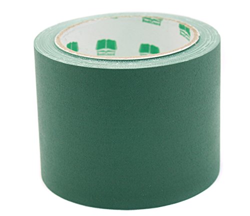 3" Forest Green Colored Premium-Cloth Book Binding Repair Tape | 15 Yard Roll (BookGuard Brand)