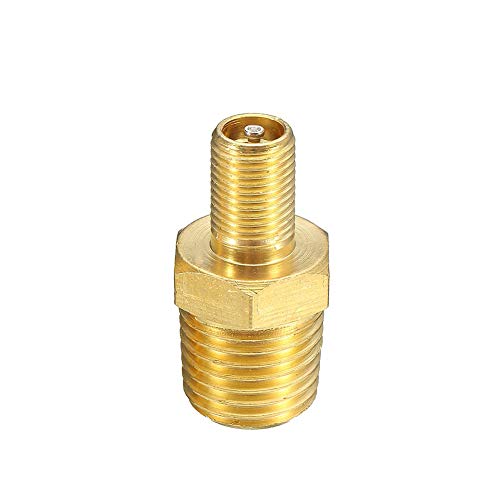 Air Compressor Valve,Automobile Pneumatic Valve Core with Sealing Caps for Air Compressor Tank Filling(1/4 NPT)