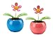 Bee Happy Dancing Solar Flower, Set of 2 by efuture
