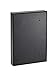 AdirOffice Wall Mount Drop Box - Heavy Duty Secured Storage with Lock - for Commercial Home Office or Business Use (Black)