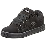 Heelys Split Skate Shoe (Toddler/Little Kid/Big Kid), Black/Black, 2 M US Little Kid