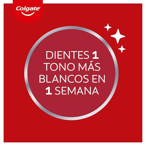 Max White One Pasta de Dientes Blanqueadora, Pack 4 Uds x 75ml, Dentífrico Blanqueador, Dientes 1 Tono Más Blancos en 1 Semana, Elimina Manchas Superficiales
