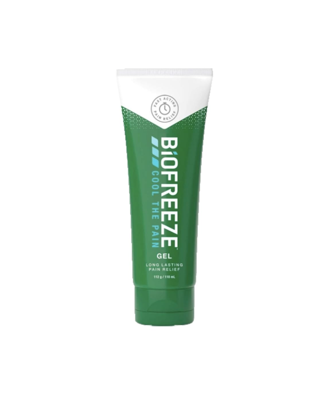 Biofreeze Cooling Gel 118 ml - Fast Acting, Long Lasting Pain Relief for Muscles, Joints, Back - Eases Muscle and Joint Discomfort, Fever - Non-Greasy Formula