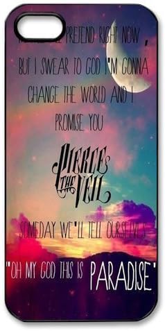 Pierce The Veil Quotes Durable Snap On Case Cover Protection For Iphone 5 5s