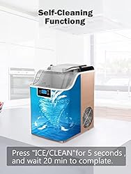 Kndko Nugget Ice Maker