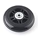 F-ber Luggage Suitcase Replacement Wheels Kit 60mm x 18mm with ABEC 608zz Skate, Inline Outdoor Skate Replacement Wheels, One Set of (2) Wheels (OD:60 W:18 ID:6 Axles:35)