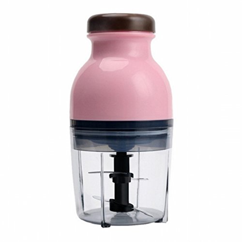 Click Here to See More Images PLLP Meat Machine Home Electric Baby Food Machine Infant Food Machine Juice Machine Juicer,Pink