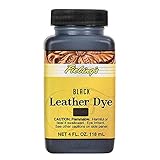 Fiebings Leather Dye Black 4oz