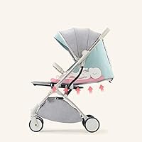 Amazon Com Fenfen Lightweight Stroller Drawbar Design Double