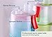Yapping 0.6L 0.4L Protable Leak Proof Sports Spray Water Bottle with Spray Mist Plastic Drink Bottle for Kids Students