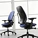 Steelcase Leap Fabric Chair, Black,46216179FBL (Renewed)