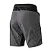 EZRUN Men’s 3D Padded Mountain Bike Shorts Lightweight MTB Cycling Shorts (Grey Black,l)thumb 1