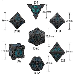 DND Dungeons and Dragons Dice with Gift Box & Dice