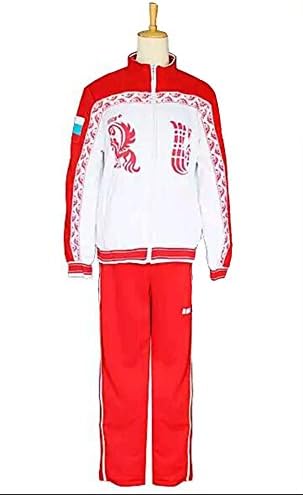 Cscon Yuri on ice Cosplay Victor Nikiforov Costumes Jacket Trousers