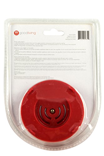 Good Living 60-Minute Novelty Kitchen Timer for Food Preparation, Red, 3-pack - Thumbnail 3
