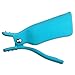 Pana Reusable Keeper Acrylic Nail Art Soak Off UV Gel Polish Remover Cap Clips Manicure Tool (1 Pack, Teal)
