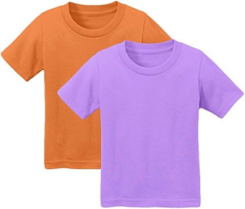 Unisex Children Cotton TShirt Short Sleeves - 2-7 yrs Old - Pack Deal