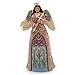 Enesco Jim Shore Heartwood Creek Angel with Cross and Lilies