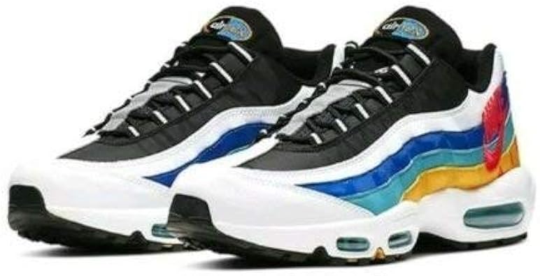 air max 95 blue red yellow