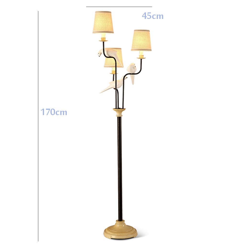 Iron Retro Floor Lamp Indoor Lighting Standing Lamp Antique