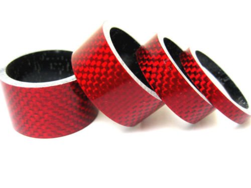 Microshifters MIXM4pc MTB Road Bike Bicycle Full Carbon Headset Spacer 1-1/8″ 20 15 10 5 Mm Bike Parts