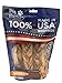 Pet Factory 78128 Beefhide | Dog Chews, 99% Digestive, Rawhides to Keep Dogs Busy While Enjoying, 100% Natural, Peanut Butter Flavored Braids, Pack of 6 in 7-8" Size, Made in USA primary