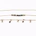 Daycindy Layering Dainty Pendant Necklace with Colored beads Jewelry for Women