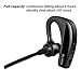 Hyvtom (New Version) Bluetooth Headset,Wireless Business Headphone,in-Ear Earbud with Mic,Compatible with iPhone Android Cell Phones, Hands Free Noise Cancelling Earphone for Driving,Running
