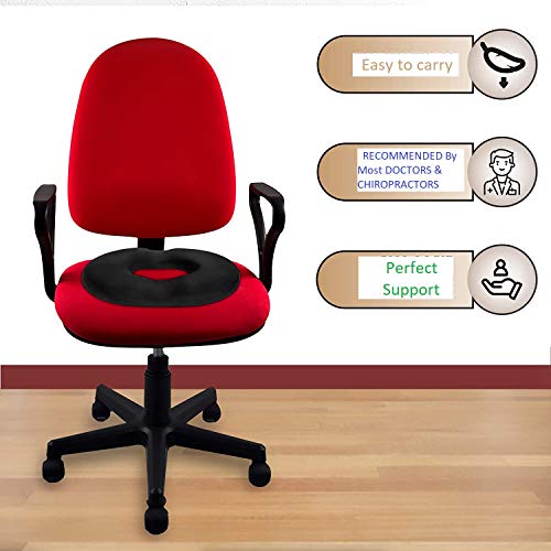 Donut Pillow Tailbone Seat Cushion Orthopedic Design Coccyx Memory
