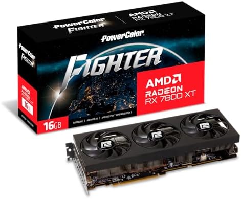 Rx 9060 Xt 16gb PowerColor Radeon RX 6600 GPU 8GB GDDR6 Gaming