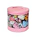 Jj Cole Clear Storage Bin Set Pink