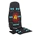 IDODO Vibration Car Back Massager, Massage Seat Cushion with Heat, 10 Vibrating Motors and Therapy Heating Massage Chair Pad to Release Stress and Fatigue for Car Home Office Use