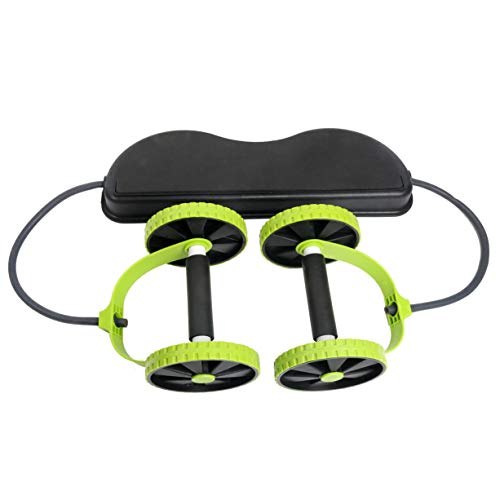 image for FamYun New Sport Core Double AB Roller Wheel Fitness Abdominal Exercis